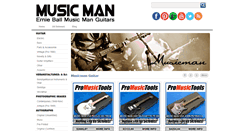 Desktop Screenshot of musicmanguitar.net